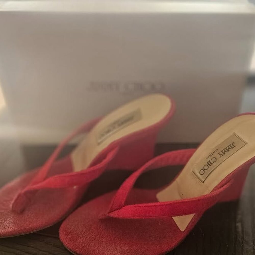 Authentic Jimmy Choo Wedges